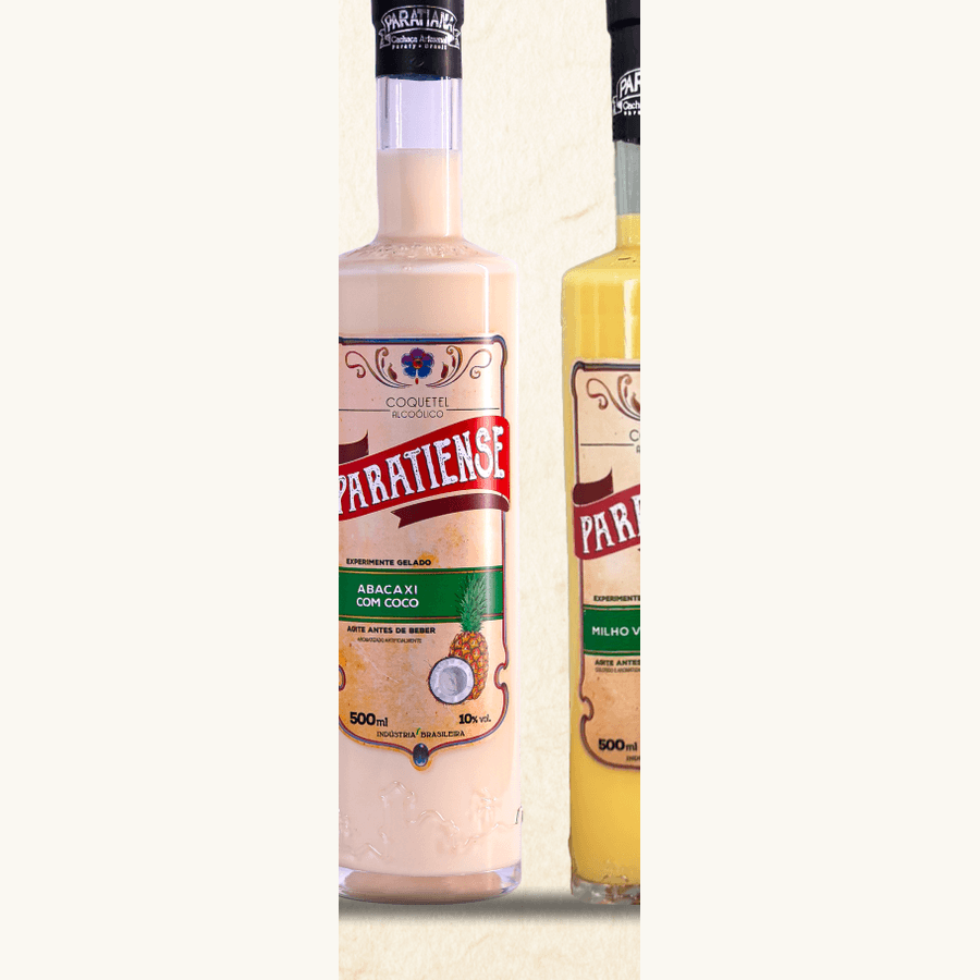 Licor Paratiense Abacaxi com Coco 500 ml
